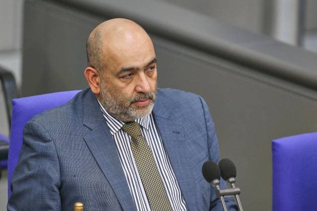 Berlin, Deutschland, 21.05.2026: Deutscher Bundestag: 80. Bundestagssitzung: Omid Nouripour, Grüne *** Berlin, Germany, 21 05 2026 German Bundestag 80 Bundestag session Omid Nouripour, Greens Copyright: xdtsxNachrichtenagenturx dts_119827