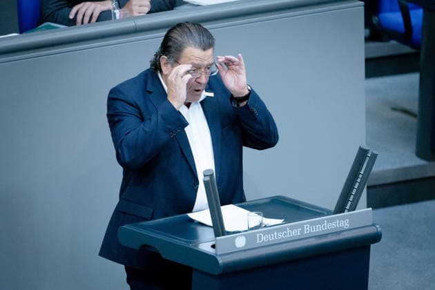 Bundestag, Stephan Brandner, AfD Reichstagsgebäude, Bundestag, Sitzungswoche, Stephan Brandner, AfD Berlin Berlin GER *** Bundestag, Stephan Brandner, AfD Reichstag building, Bundestag, session week, Stephan Brandner, AfD Berlin GER
