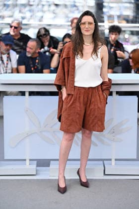 79th Cannes Film Festival: Roma Elastica photocall CANNES, FRANCE - MAY 21: Italian actress Martina Scrinzi poses during a photocall for the film Roma Elastica at the 79th edition of the Cannes Film Festival in Cannes, France on May 21, 2026. Mustafa Yalcin Anadolu Cannes France. Editorial use only. Please get in touch for any other usage.  Copyright: x2026xAnadoluxMustafaxYalcinx