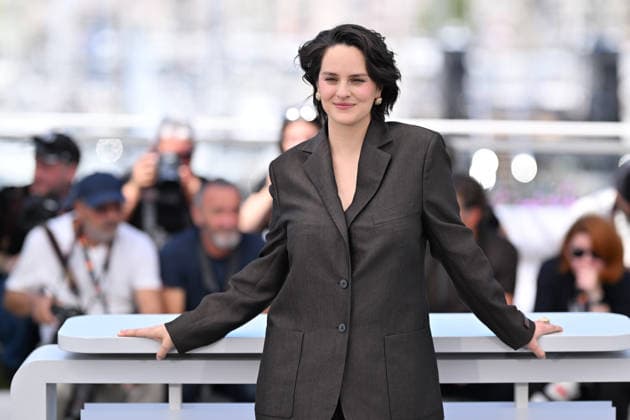79th Cannes Film Festival: Roma Elastica photocall CANNES, FRANCE - MAY 21: French actress Noemie Merlant poses during a photocall for the film Roma Elastica at the 79th edition of the Cannes Film Festival in Cannes, France on May 21, 2026. Mustafa Yalcin Anadolu Cannes France. Editorial use only. Please get in touch for any other usage.  Copyright: x2026xAnadoluxMustafaxYalcinx