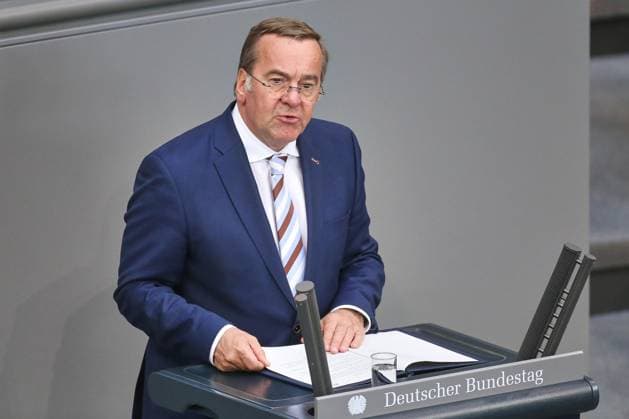 Berlin, Deutschland, 21.05.2026: Deutscher Bundestag: 80. Bundestagssitzung: Bundesminister der Verteidigung Boris Pistorius (SPD) *** Berlin, Germany, 21 05 2026 German Bundestag 80 Bundestag session Federal Minister of Defense Boris Pistorius SPD Copyright: xdtsxNachrichtenagenturx dts_119834