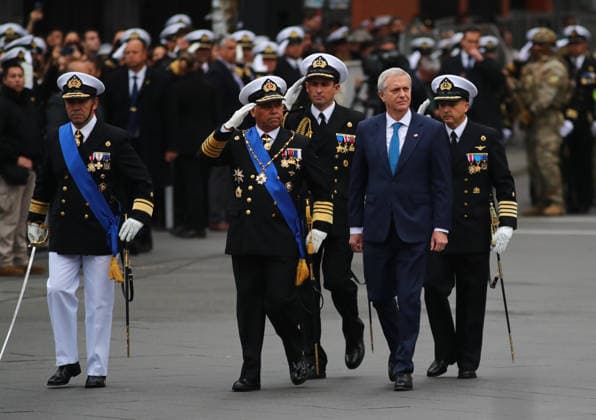 Valparaiso, May 21, 2026 President JosÃ Antonio Kast, heads the May 21 commemoration ceremony at the Plaza Sotomayor in Valparaiso Manuel Lema Aton Chile, Valparaiso Chile Aton 1157625  Copyright: MANUELxLEMA ATONxCHILE