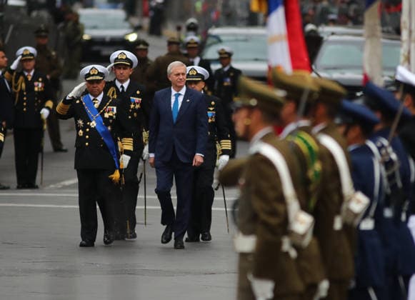 Valparaiso, May 21, 2026 President JosÃ Antonio Kast, heads the May 21 commemoration ceremony at the Plaza Sotomayor in Valparaiso Manuel Lema Aton Chile, Valparaiso Chile Aton 1157627  Copyright: MANUELxLEMA ATONxCHILE