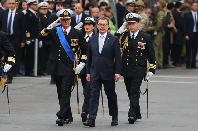 Valparaiso, May 21, 2026 President JosÃ Antonio Kast, heads the May 21 commemoration ceremony at the Plaza Sotomayor in Valparaiso Manuel Lema Aton Chile, Valparaiso Chile Aton 1157630  Copyright: MANUELxLEMA ATONxCHILE
