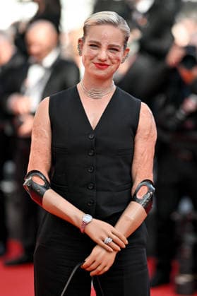 Cannes Screening La Bola Negra JR Bebe Vio attending the screening of the movie La Bola Negra during the 79th Cannes Film Festival in Cannes, France on May 21, 2026. Photo by Julien Reynaud APS-Medias ABACAPRESS.COM Cannes France  Copyright: xReynaudxJulien APS-Medias ABACAx