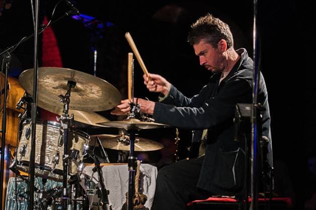 The London-based drummer, producer and composer Tom Skinner performs during the festival JazzFestBrno 2026 in Brno, Czech Republic, May 21, 2026. (CTKxPhoto PatrikxUhlir) CTKPhotoP2026052107785  CTKPhotoP2026052107785