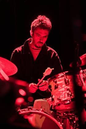 The London-based drummer, producer and composer Tom Skinner performs during the festival JazzFestBrno 2026 in Brno, Czech Republic, May 21, 2026. (CTKxPhoto PatrikxUhlir) CTKPhotoP2026052107810  CTKPhotoP2026052107810