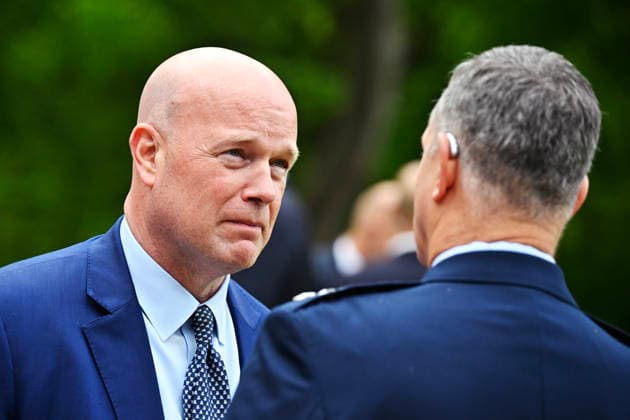 Matthew G. Whitaker, US Ambassador to NATO, before a dinner at Sofiero Castle in Helsingborg, Sweden, on Thursday May 21 2026, during the NATO Foreign Ministers meeting. HELSINGBORG SWEDEN x50090x *** Matthew G Whitaker, US Ambassador to NATO, before a dinner at Sofiero Castle in Helsingborg, Sweden, on Thursday May 21 2026, during the NATO Foreign Ministers meeting HELSINGBORG SWEDEN x50090x  Copyright: xJohanxNilsson TTx NATO FOREIGN MINISTERS MEETING SOFIERO afOGEwEHgWc