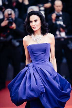 79ème Festival International du Film de Cannes Montée des marches du film Bola Negra 79th International Cannes Film Festival red carpet La Bola negra with Demi Moore 456607 2026 05 21 France  Copyright: xLionelxGuericolas MPPx STAR_456607_024