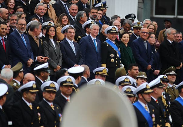 Valparaiso, May 21, 2026 President JosÃ Antonio Kast, heads the May 21 commemoration ceremony at the Plaza Sotomayor in Valparaiso Manuel Lema Aton Chile, Valparaiso Chile Aton 1157806  Copyright: MANUELxLEMA ATONxCHILE