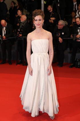 RECORD DATE NOT STATED Cannes - Coward Red Carpet Screening Laura Wandel at the Coward screening on the red carpet during the 79th annual Cannes Film Festival at Palais des Festivals on May 21, 2026 in Cannes, France. Photo by Jerome Domine ABACAPRESS.COM Cannes France  Copyright: xDominexJerome ABACAx