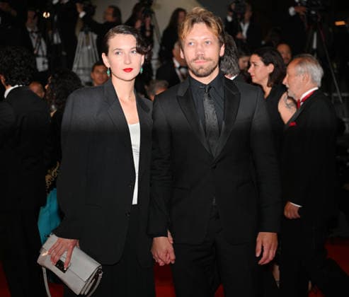 79th Cannes Film Festival: Coward screening CANNES, FRANCE - MAY 21: Russian actor Aleksandr Kuznetsov (R) arrives for the screening of the film Coward at the 79th edition of the Cannes Film Festival in Cannes, France on May 21, 2026. Mustafa Yalcin Anadolu Cannes France. Editorial use only. Please get in touch for any other usage.  Copyright: x2026xAnadoluxMustafaxYalcinx