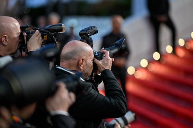 Cannes Exit Screening La Bola Negra JR Photographers attending the exit of the screening of the movie La Bola Negra during the 79th Cannes Film Festival in Cannes, France on May 21, 2026. Photo by Julien Reynaud APS-Medias ABACAPRESS.COM Cannes France  Copyright: xReynaudxJulien APS-Medias ABACAx