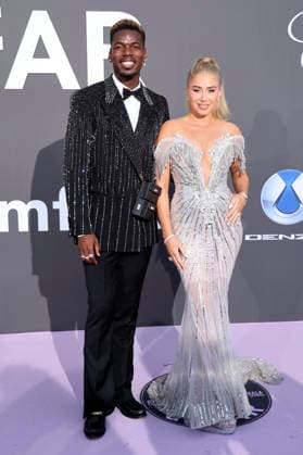 Paul Pogba mit Ehefrau Zulay Pogba bei der 32. amfAR Gala Cannes im Rahmen des Festival de Cannes 2026 79. Internationale Filmfestspiele von Cannes im HÃ tel du Cap-Eden-Roc. Antibes, 21.05.2026