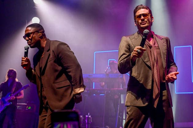 Boy band Blue perform at Bradford Live on their 25th anniversary UK tour Featuring: Simon Solomon Webbe, Lee Ryan, Blue Where: Bradford, United Kingdom When: 21 May 2026 Credit: Graham Finney Cover Images EDITORIAL USE ONLY. NOT FOR USE BY NEWSPAPERS BASED IN THE UK. Copyright: xx coverimg55719391