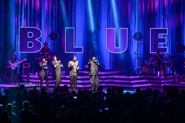 Boy band Blue perform at Bradford Live on their 25th anniversary UK tour Featuring: Antony Costa, Duncan James, Lee Ryan, Simon Solomon Webbe, Blue Where: Bradford, United Kingdom When: 21 May 2026 Credit: Graham Finney Cover Images EDITORIAL USE ONLY. NOT FOR USE BY NEWSPAPERS BASED IN THE UK. Copyright: xx coverimg55719406