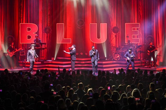 Boy band Blue perform at Bradford Live on their 25th anniversary UK tour Featuring: Lee Ryan, Duncan James, Simon Solomon Webbe, Antony Costa, Blue Where: Bradford, United Kingdom When: 21 May 2026 Credit: Graham Finney Cover Images EDITORIAL USE ONLY. NOT FOR USE BY NEWSPAPERS BASED IN THE UK. Copyright: xx coverimg55719407