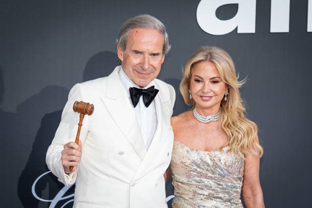 Arrivals at amfAR Gala Cannes 2026 at Hotel du Cap-Eden-Roc, Cap d Antibes, France on 21 May 2026. Simon de Pury, Carol Asscher attend the amfAR Gala Cannes 2026 presented by Chopard at Hotel du Cap-Eden-Roc, Cap d Antibes, France on 21 May 2026., Credit:Stefano Costantino TTL Stefano Costantino Avalon France, Cannes  Copyright: xStefanoxCostantinoxTTLx xStefanoxCostantinox xAvalonx 1103442214