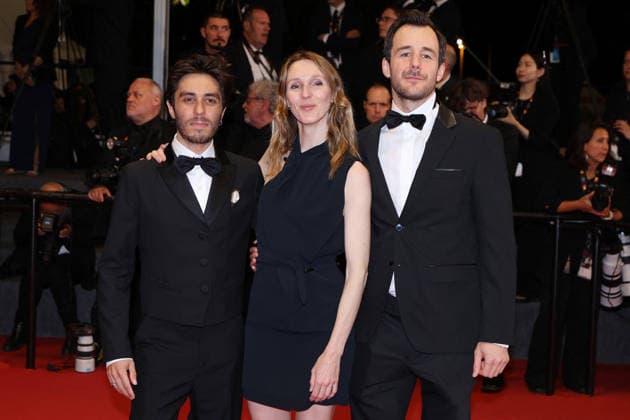Cannes - Coward Red Carpet JD Martin Darondeau, Pauline Clément and Bertrand Usclat attend the Coward screening during the 79th annual Cannes Film Festival at Palais des Festivals on May 21, 2026 in Cannes, France. Photo by Jerome Domine ABACAPRESS.COM Cannes France  Copyright: xDominexJerome ABACAx