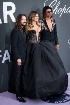Arrivals at amfAR Gala Cannes 2026 at Hotel du Cap-Eden-Roc, Cap d Antibes, France on 21 May 2026. Tom Kaulitz, Heidi Klum and Henry Samuel attend the amfAR Gala Cannes 2026 presented by Chopard at Hotel du Cap-Eden-Roc, Cap d Antibes, France on 21 May 2026., Credit:Stefano Costantino TTL Stefano Costantino Avalon France, Cannes  Copyright: xStefanoxCostantinoxTTLx xStefanoxCostantinox xAvalonx 1103445488