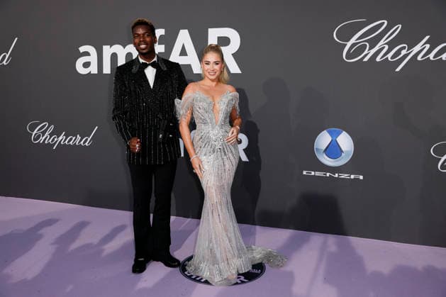 Cannes amfAR Gala Cannes 2026 MP CAP D ANTIBES, FRANCE - MAY 21: Paul Pogba, Maria Zulay Salaues attends the amfAR Gala Cannes 2026 presented by Chopard at Hotel du Cap-Eden-Roc on May 21, 2026 in Cap d Antibes, France. Photo by Marco Piovanotto Abacapress.com Antibes France  Copyright: xPiovanottoxMarco ABACAx