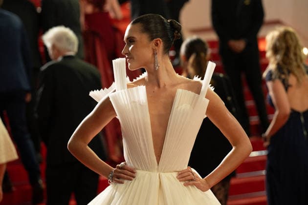 Cannes Coward Red Carpet LZ Chiara King attending the red carpet of Coward during the 79th Cannes International Film Festival in Cannes, France on May 21, 2026, the film selected in the Official Competition. Photo by Laurent Zabulon ABACAPRESS.COM  Copyright: xZabulonxLaurentx