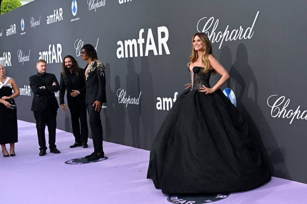 Cannes Amfar 2026 photocall FC Heidi Klum attends the amfAR Gala Cannes 2026 presented by Chopard at Hotel du Cap-Eden-Roc on May 21, 2026 in Cap d Antibes, France. Photo by Franck Castel ABACAPRESS.COM Cannes  Copyright: xCastelxFranck ABACAx