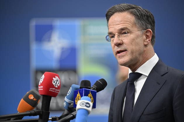 HELSINGBORG , SVERIGE 20260522 Nato:s generalsekreterare Mark Rutte vid fredagens doorstep pa NATO:s utrikesministermöte pa Sea U i Helsingborg pa fredagen. HELSINGBORG SVERIGE x50090x *** HELSINGBORG , SWEDEN 20260522 NATO Secretary General Mark Rutte at Fridays doorstep at the NATO Foreign Ministers meeting at Sea U in Helsingborg on Friday HELSINGBORG SWEDEN x50090x  Copyright: xJohanxNilsson TTx NATOS UTRIKESMINISTERMÖTE HELSINGBORG bafAe62kKVo