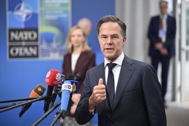 News Bilder des Tages HELSINGBORG , SWEDEN 20260522 NATO Secretary General Mark Rutte at the doorstep of the NATO Foreign Ministers meeting at Sea U in Helsingborg, Sweden, Friday 22th May. HELSINGBORG SWEDEN x50090x *** HELSINGBORG , SWEDEN 20260522 NATO Secretary General Mark Rutte at the doorstep of the NATO Foreign Ministers meeting at Sea U in Helsingborg, Sweden, Friday 22th May HELSINGBORG SWEDEN x50090x  Copyright: xJohanxNilsson TTx NATO FOREIGN MINISTERS MEETING SWEDEN OyB1AwscaIs