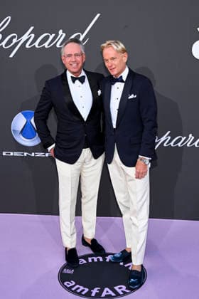 79th Cannes Film Festival amfAR red carpet - part 1 Eden Roc Hotel - Cap d™Antibes, France Andrew Saffir;Daniel Benedict 79th Cannes Film Festival amfAR red carpet - part 1 Eden Roc Hotel - Cap d™Antibes, France 21st May 2026 SGPItalia id 134688_119 *Not Exclusive  Copyright: xALFONSOxCATALANO SGPITALIAx