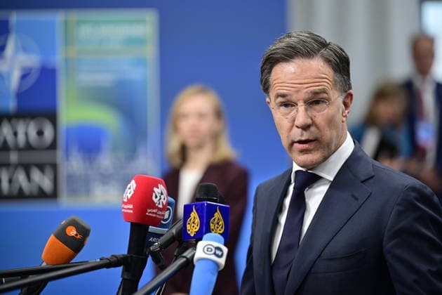 HELSINGBORG , SVERIGE 20260522 Nato:s generalsekreterare Mark Rutte vid fredagens doorstep pa NATO:s utrikesministermöte pa Sea U i Helsingborg pa fredagen. HELSINGBORG SVERIGE x50090x *** HELSINGBORG , SWEDEN 20260522 NATO Secretary General Mark Rutte at Fridays doorstep at the NATO Foreign Ministers meeting at Sea U in Helsingborg on Friday HELSINGBORG SWEDEN x50090x  Copyright: xJohanxNilsson TTx NATOS UTRIKESMINISTERMÖTE HELSINGBORG DghP-BKptIM