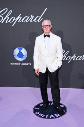 79th Cannes Film Festival amfAR red carpet - part 1 Eden Roc Hotel - Cap d™Antibes, France Kevin McClatchy 79th Cannes Film Festival amfAR red carpet - part 1 Eden Roc Hotel - Cap d™Antibes, France 21st May 2026 SGPItalia id 134688_119 *Not Exclusive  Copyright: xALFONSOxCATALANO SGPITALIAx