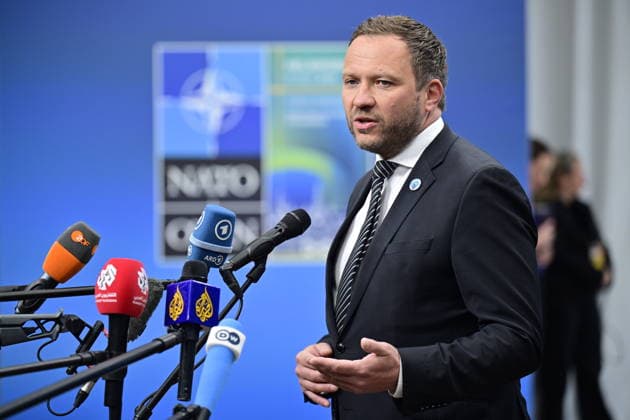 HELSINGBORG , SVERIGE 20260522 Estlands utrikesminister Margus Tsahkna vid fredagens doorstep pa NATO:s utrikesministermöte pa Sea U i Helsingborg pa fredagen. HELSINGBORG SVERIGE x50090x *** HELSINGBORG , SWEDEN 20260522 Estonian Foreign Minister Margus Tsahkna at Fridays doorstep at the NATO Foreign Ministers meeting at Sea U in Helsingborg on Friday HELSINGBORG SWEDEN x50090x  Copyright: xJohanxNilsson TTx NATOS UTRIKESMINISTERMÖTE HELSINGBORG m_SVuTOCQpI