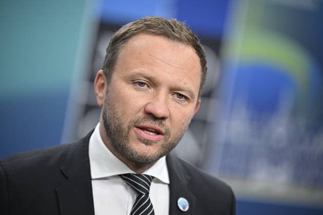 HELSINGBORG , SVERIGE 20260522 Estlands utrikesminister Margus Tsahkna vid fredagens doorstep pa NATO:s utrikesministermöte pa Sea U i Helsingborg pa fredagen. HELSINGBORG SVERIGE x50090x *** HELSINGBORG , SWEDEN 20260522 Estonian Foreign Minister Margus Tsahkna at Fridays doorstep at the NATO Foreign Ministers meeting at Sea U in Helsingborg on Friday HELSINGBORG SWEDEN x50090x  Copyright: xJohanxNilsson TTx NATOS UTRIKESMINISTERMÖTE HELSINGBORG sbKywOAGxVw