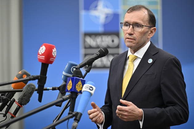 HELSINGBORG , SWEDEN 20260522 Norwegian Foreign Minister Espen Barth Eide at the doorstep of the NATO Foreign Ministers meeting at Sea U in Helsingborg, Sweden 22th May 2026. HELSINGBORG SWEDEN x50090x *** HELSINGBORG , SWEDEN 20260522 Norwegian Foreign Minister Espen Barth Eide at the doorstep of the NATO Foreign Ministers meeting at Sea U in Helsingborg, Sweden 22th May 2026 HELSINGBORG SWEDEN x50090x  Copyright: xJohanxNilsson TTx NATOS UTRIKESMINISTERMÖTE HELSINGBORG fCso6EQ2Oio