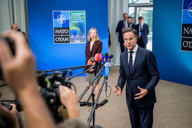 260522 Nato general secretary Mark Rutte during a meeting of NATO Ministers of Foreign Affairs May 22, 2026 in Helsingborg. Photo: Ludvig Thunman BILDBYRAN kod LT LT0794 politik nato meeting helsingborg foregin ministers möte helsingborg 2026 bbeng *** 260522 NATO Secretary General Mark Rutte during a meeting of NATO Ministers of Foreign Affairs May 22, 2026 in Helsingborg Photo Ludvig Thunman BILDBYRAN kod LT LT0794 politik nato meeting helsingborg foregin ministers möte helsingborg 2026 bbeng  Copyright: LUDVIGxTHUNMAN BB260522LT006