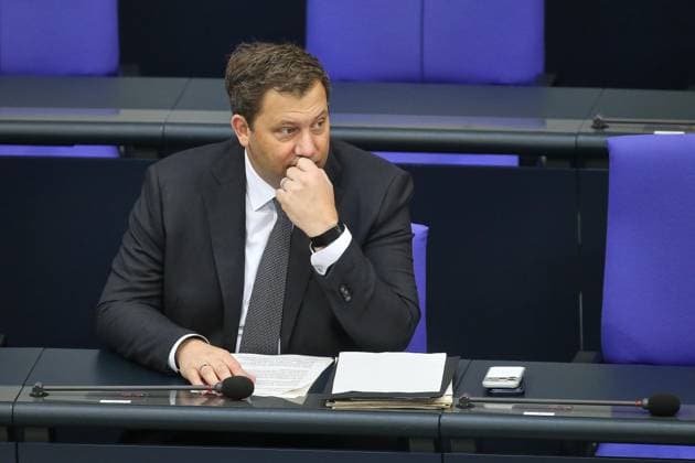 Berlin, Deutschland, 22.05.2026: Deutscher Bundestag: 81. Bundestagssitzung: Bundesminister der Finanzen Lars Klingbeil (SPD) *** Berlin, Germany, 22 05 2026 German Bundestag 81 Bundestag session Federal Minister of Finance Lars Klingbeil SPD Copyright: xdtsxNachrichtenagenturx dts_119848