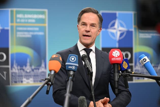 NATO Secretary General Mark Rutte HELSINGBORG, SWEDEN - MAY 22: NATO Secretary General Mark Rutte makes a speech ahead of the NATO Foreign Ministers Meeting in Helsingborg, Sweden on May 22, 2026. Dursun Aydemir Anadolu Helsingborg Sweden. Editorial use only. Please get in touch for any other usage.  Copyright: x2026xAnadoluxDursunxAydemirx