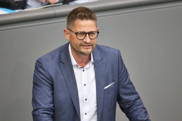 Berlin, Deutschland, 22.05.2026: Deutscher Bundestag: 81. Bundestagssitzung: René Springer, AfD *** Berlin, Germany, 22 05 2026 German Bundestag 81 Bundestag session René Springer, AfD Copyright: xdtsxNachrichtenagenturx dts_119866