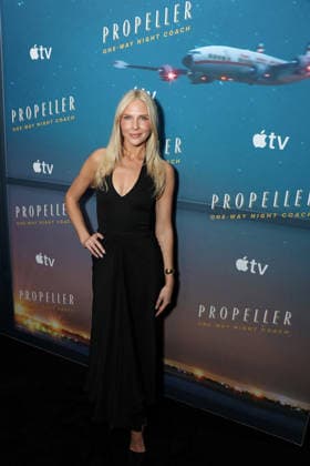 Inside for Apple Original Films world premiere of Propeller One-Way Night Coach at the Museum of Modern Art in New York. The film premieres globally on Apple TV on Friday, May 29 Featuring: Olga Hoffmann Where: New York, New York, United States When: 21 May 2026 Credit: Marion Curtis StarPix for Apple Original Films INSTARimages EDITORIAL USE ONLY. NOT FOR USE BY NEWSPAPERS BASED IN THE UK. Copyright: xx instar55719872