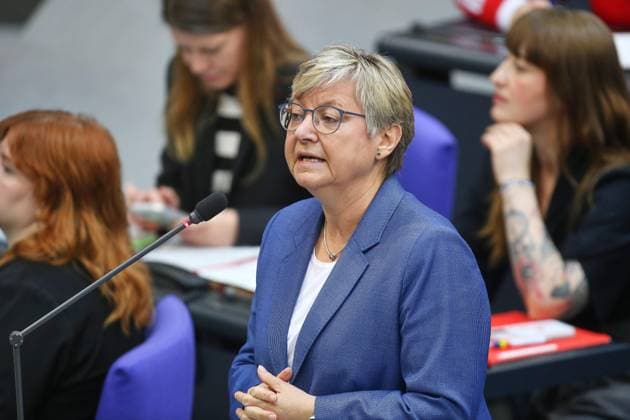 Berlin, Deutschland, 22.05.2026: Deutscher Bundestag: 81. Bundestagssitzung: Frauke Heiligenstadt, SPD *** Berlin, Germany, 22 05 2026 German Bundestag 81 Bundestag session Frauke Heiligenstadt, SPD Copyright: xdtsxNachrichtenagenturx dts_119876