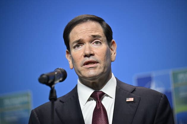 HELSINGBORG , SWEDEN 20260522 NATO Secretary General Mark Rutte and US Secretary of State Marco Rubio make statements at the NATO Foreign Ministers meeting at Sea U in Helsingborg, Sweden 22th May 2026. HELSINGBORG SWEDEN x50090x *** HELSINGBORG , SWEDEN 20260522 NATO Secretary General Mark Rutte and US Secretary of State Marco Rubio make statements at the NATO Foreign Ministers meeting at Sea U in Helsingborg, Sweden 22th May 2026 HELSINGBORG SWEDEN x50090x  Copyright: xJohanxNilsson TTx NATOS UTRIKESMINISTERMÖTE HELSINGBORG D-UEDY_6UX4