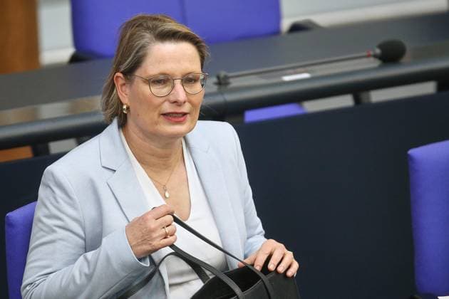 Berlin, Deutschland, 22.05.2026: Deutscher Bundestag: 81. Bundestagssitzung: Bundesministerin der Justiz und für Verbraucherschutz Stefanie Hubig (SPD) *** Berlin, Germany, 22 05 2026 German Bundestag 81 Bundestag session Federal Minister of Justice and Consumer Protection Stefanie Hubig SPD Copyright: xdtsxNachrichtenagenturx dts_119887