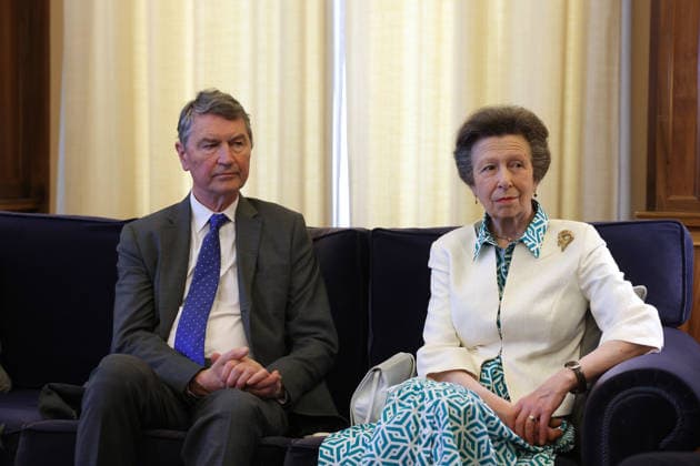 Princess Anne of Edinburgh in Athens ATHENS, GREECE - MAY 22: Greek President Konstantinos Tasoulas meets with Princess Anne of Edinburghat the Presidential Mansion in Athens, Greece on May 22, 2026. Costas Baltas Anadolu Athens Greece. Editorial use only. Please get in touch for any other usage.  Copyright: x2026xAnadoluxCostasxBaltasx