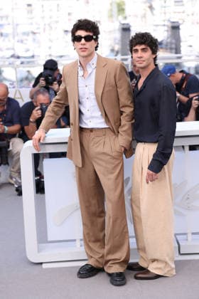 Cannes - La Bola Negra Photocall Javier Calvo, Javier Ambrossi posing during the La Bola Negra photocall at the 79th annual Cannes Film Festival at Palais des Festivals on May 22, 2026 in Cannes, France. Photo by Jerome Domine ABACAPRESS.COM Cannes France  Copyright: xDominexJerome ABACAx