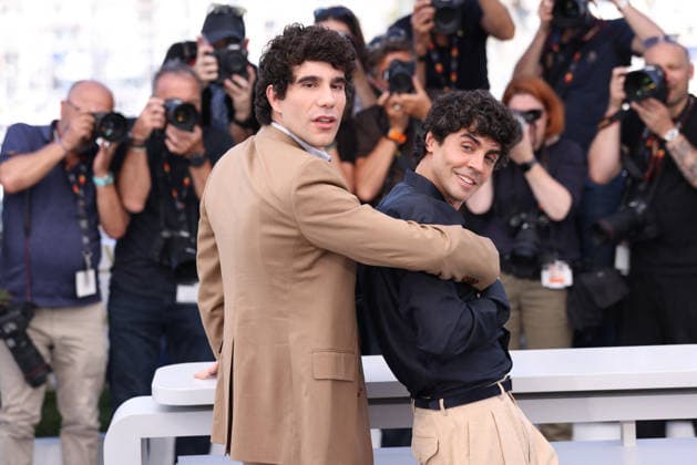 Cannes - La Bola Negra Photocall Javier Calvo, Javier Ambrossi posing during the La Bola Negra photocall at the 79th annual Cannes Film Festival at Palais des Festivals on May 22, 2026 in Cannes, France. Photo by Jerome Domine ABACAPRESS.COM Cannes France  Copyright: xDominexJerome ABACAx
