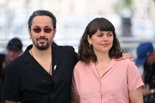 79th Cannes Film Festival: Yesterday the Eye Didn t Sleep photocall CANNES, FRANCE - MAY 22: Palestinian producer Rakan Mayasi (L) and US producer Jennifer Ritter (R) pose during a photocall for the film Yesterday the Eye Didn t Sleep at the 79th edition of the Cannes Film Festival in Cannes, France on May 22, 2026. Mustafa Yalcin Anadolu Cannes France. Editorial use only. Please get in touch for any other usage.  Copyright: x2026xAnadoluxMustafaxYalcinx