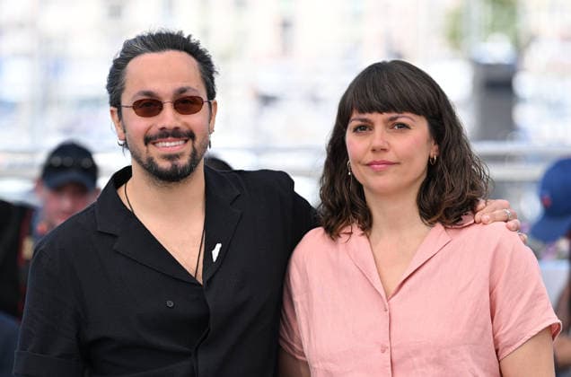 79th Cannes Film Festival: Yesterday the Eye Didn t Sleep photocall CANNES, FRANCE - MAY 22: Palestinian producer Rakan Mayasi (L) and US producer Jennifer Ritter (R) pose during a photocall for the film Yesterday the Eye Didn t Sleep at the 79th edition of the Cannes Film Festival in Cannes, France on May 22, 2026. Mustafa Yalcin Anadolu Cannes France. Editorial use only. Please get in touch for any other usage.  Copyright: x2026xAnadoluxMustafaxYalcinx