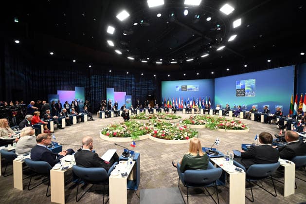 NATO Foreign Ministers Meeting HELSINGBORG, SWEDEN - MAY 22: Foreign ministers and top leaders attend the North Atlantic Council Foreign Ministers Session during the NATO Foreign Ministers Meeting in Helsingborg, Sweden, on May 22, 2026. Dursun Aydemir Anadolu Helsingborg Sweden. Editorial use only. Please get in touch for any other usage.  Copyright: x2026xAnadoluxDursunxAydemirx