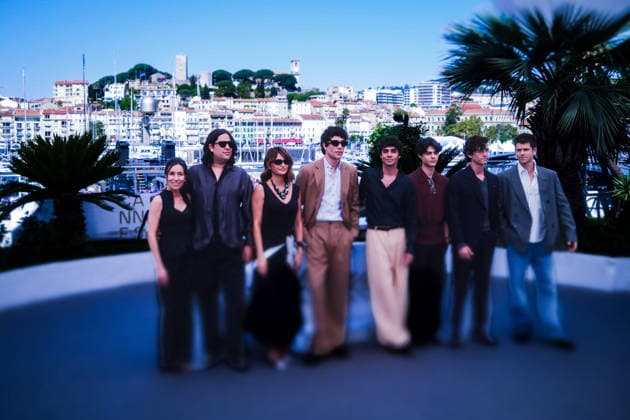Photocall for La Bola Negra on Friday 22 May 2026 Lola Duenas, Carlos Gonzalez, PenÃ lope Cruz, Javier Calvo, Javier Ambrossi, Milo Quifes, Guitarricadelafuente and Miguel Bernardeau at the Photocall for La Bola Negra during the 79th annual Cannes Film Festival on Friday 22 May 2026 at Palais des Festivals, Cannes. Editors Note: Image shot with an in-camera minature filter., Credit:Julie Edwards Avalon  Copyright: xJuliexEdwardsx xAvalonx 1104062620